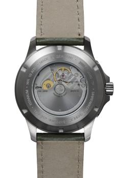 Preview: Bauhaus Aviation Herrenuhr Automatik mit GMT und Lederarmband